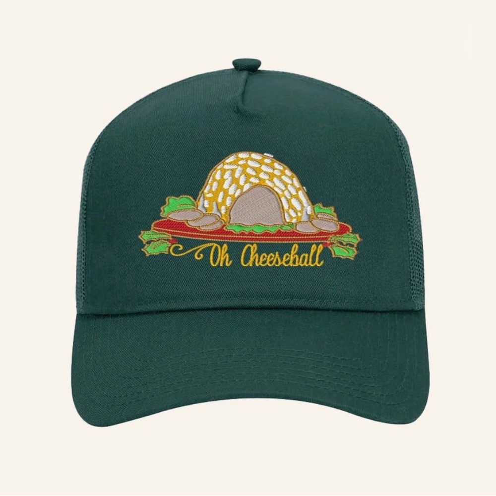 SIGNED!! NWT Oh Cheeseball Hat - Melissa Carper